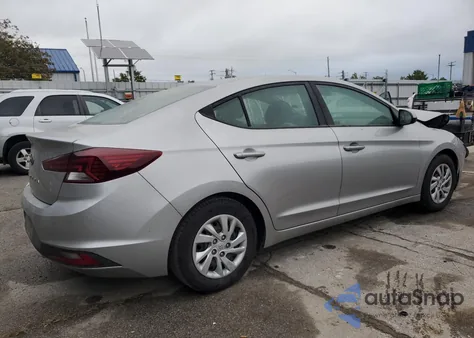 2020 Hyundai Elantra Se из США, поврежденный, VIN 5NPD74LF2LH614012